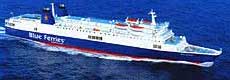 Blue horizon ferry